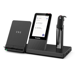 Yealink WH67 Teams Auricolare Wireless A clip, A Padiglione, Passanuca Ufficio Bluetooth Base di ricarica Nero