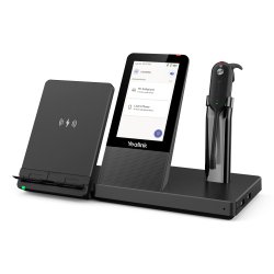 Yealink WH67 Teams Auricolare Wireless A clip, A Padiglione, Passanuca Ufficio Bluetooth Base di ricarica Nero