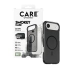 PanzerGlass CARE™ by ® Smokey Case w. Black MagSafe iPhone Air protective phone case Black Cover