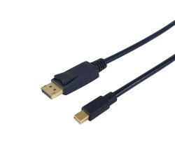 Equip Mini DisplayPort to Displayport Cable, M/M, 2.0m