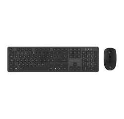 Conceptronic ORAZIO01ES tastiera Mouse incluso Ufficio RF Wireless QWERTY Spagnolo Nero