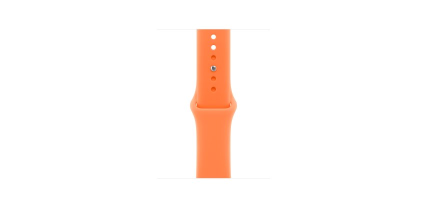 Apple MHYE4ZM/A accessoire intelligent à porter sur soi Bande Orange Fluoroélastomère