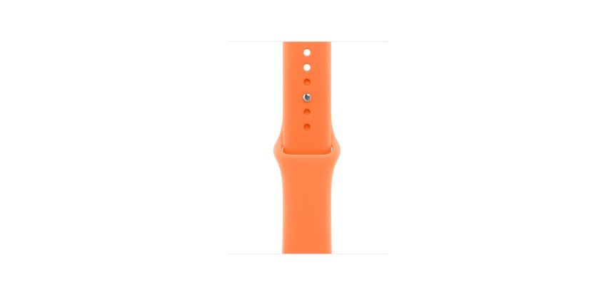 Apple MHY74ZM/A accessoire intelligent à porter sur soi Bande Orange Fluoroélastomère