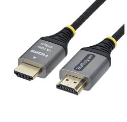 StarTech.com 3m Premium Gecertificeerde High Speed HDMI Kabel, Ultra Flexibele Gevlochten High Flex HDMI Kabel, 4K 60Hz / 1440p 144Hz met HDR10 / ARC, 18Gbps