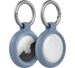 Funda protectora con llavero para localizador o rastreador OtterBox 77-94247 Sleek Case Series para Apple AirTag, azul