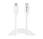Sandberg 136-74 USB Cable 1 m USB C Micro-USB B White