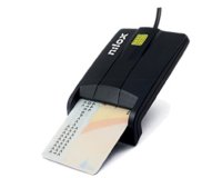 Nilox NXLD001 smart card reader Indoor USB 2.0 Black