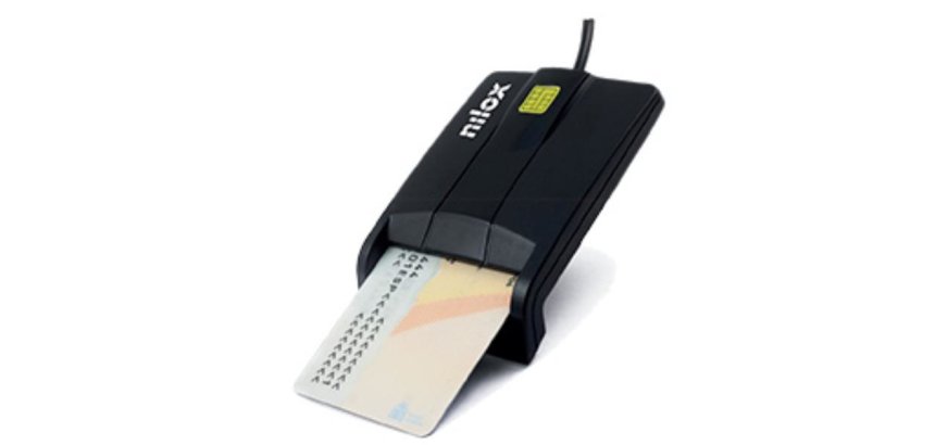 Nilox NXLD001 smart card reader Indoor USB 2.0 Black