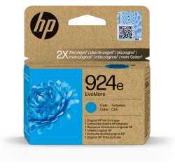 HP Cartucho de Tinta Original EvoMore 924e cian