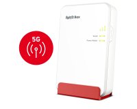 Box FRITZ! 6860 5G Edition International routeur sans fil Gigabit Ethernet Bi-bande (2,4 GHz / 5 GHz)