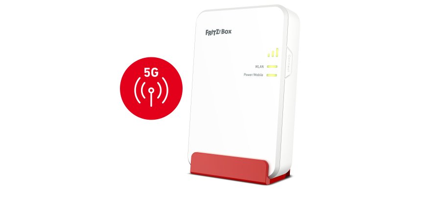 Box FRITZ! 6860 5G Edition International routeur sans fil Gigabit Ethernet Bi-bande (2,4 GHz / 5 GHz)