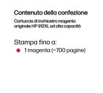 HP Cartuccia di inchiostro magenta originale 912XL ad alta capacità