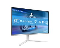 Philips Evnia 6000 27M2N6501L/00 Monitor PC 67,3 cm (26.5") 2560 x 1440 Pixel Quad HD QD-OLED Bianco