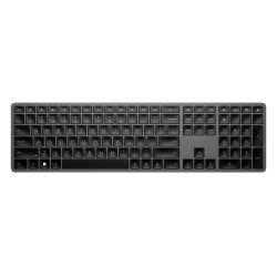 HP KBD 975 DUAL-MODE WL FR clavier RF sans fil + Bluetooth Noir