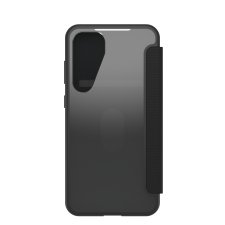 OtterBox React Series Folio voor Galaxy S25+, Black Crystal (Clear/Black)