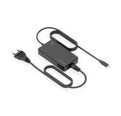 AISENS Cargador De Sobremesa GaN 45W PD3.0 1xUSB-C 1.8m, Negro