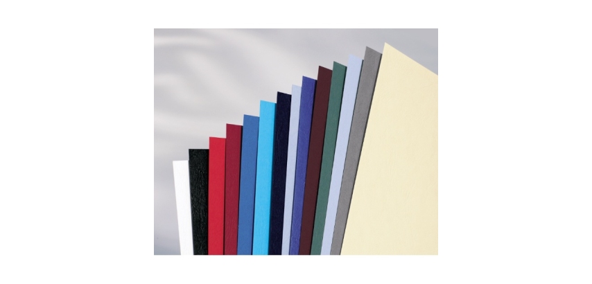 GBC Copertine per rilegatura A4 Leathergrain 100pz