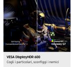 Samsung Monitor Gaming Odyssey G7 - G75F da 37" UHD Curvo