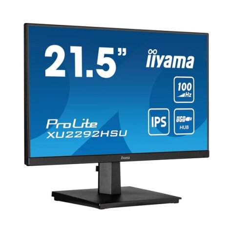 iiyama ProLite XU2292HSU-B6 écran plat de PC 54,6 cm (21.5") 1920 x 1080 pixels Full HD LED Noir