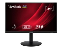Viewsonic VG Series VG2409-MHDU-2 écran plat de PC 60,5 cm (23.8") 1920 x 1080 pixels Full HD LED Noir