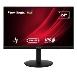 Viewsonic VG Series VG2409-MHDU-2 écran plat de PC 60,5 cm (23.8") 1920 x 1080 pixels Full HD LED Noir