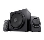 Trust Yuri set d'enceintes 60 W Universel Noir 2.1 canaux 1-voie 15 W
