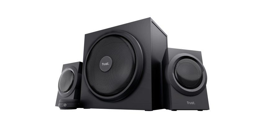 Trust Yuri set d'enceintes 60 W Universel Noir 2.1 canaux 1-voie 15 W