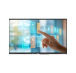 Philips 65BDL4252E Écran plat interactif 165,1 cm (65") LCD Wifi 400 cd/m² 4K Ultra HD Noir Écran tactile Intégré dans le processeur Android 14 18/7