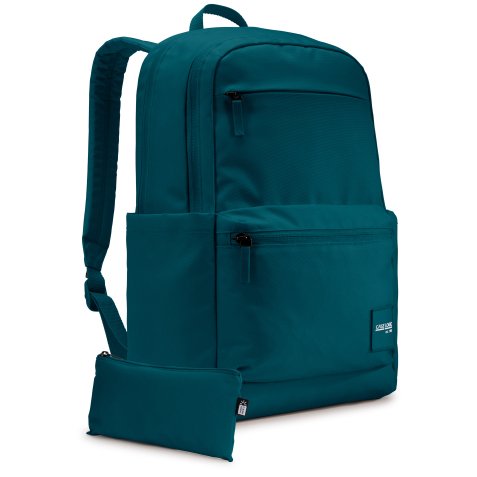 Sac à dos UPLINK 100% recyclé bleu canard - Unisex - 26L - 2 compartiments - 1 trousse offerte