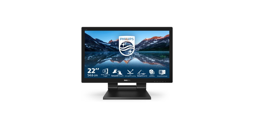 Philips B Line 222B9TA/00 écran plat de PC 54,6 cm (21.5") 1920 x 1080 pixels Full HD LCD Écran tactile Dessus de table Noir