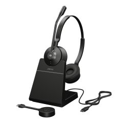 Jabra Engage 55 SE Casque Sans fil Arceau Bureau/Centre d'appels Noir