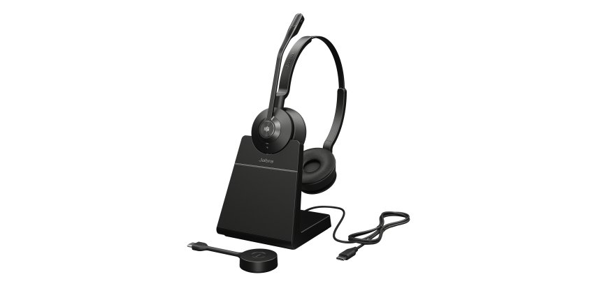 Jabra Engage 55 SE Auriculares Inalámbrico Diadema Oficina/Centro de llamadas Negro
