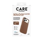 PanzerGlass CARE™ by ® Solo Vegan Leather Case Brown w. MagSafe iPhone 18 Pro | 17 Pro coque de protection pour téléphones portables Housse Marron