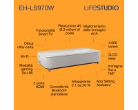 Epson Lifestudio Grand EH-LS970W - Bianco diamante
