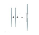 Neomounts FPMA-CPCONNECTSILVER Connecteur pour tube d'extension