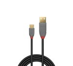Lindy Câble USB 2.0 Type A vers C de 1m, gamme Anthra