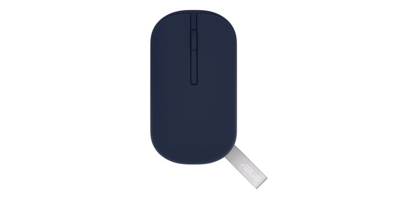ASUS Marshmallow MD100 souris Bureau Ambidextre RF sans fil + Bluetooth Optique 1600 DPI
