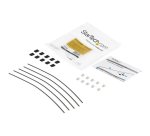 StarTech.com 5-Pack Security Cable Tethers for Adapters & Dongles - Universal Cable Adapter Tether - Tether Cables - Adjustable Length Anti-Theft Cable Tether Lock Kit - Steel - TAA
