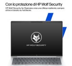 HP EliteBook 8 G1i Next Gen AI PC Wolf Pro Security Edition Copilot+ PC Intel Core Ultra 5 226V Computer portatile 40,6 cm (16") WUXGA 16 GB LPDDR5x-SDRAM 512 GB SSD Wi-Fi 7 (802.11be) Windows 11 Pro Argento