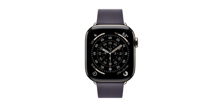 Apple MGG74ZM/A accessoire intelligent à porter sur soi Bande Violet Polyester