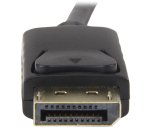 StarTech.com 6.6ft (2m) DisplayPort to HDMI Cable - 4K 30Hz - DisplayPort to HDMI Adapter Cable - DP 1.2 to HDMI Monitor Cable Converter - Latching DP Connector - Passive DP to HDMI Cord