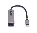 StarTech.com Adaptateur USB-C 2.5GbE vers Ethernet, 100W PD Pass-Through, NBASE-T NIC, Réseau USB 3.0 Type-C 2.5/1G Multi Speed, Compatible Thunderbolt, Windows & Mac