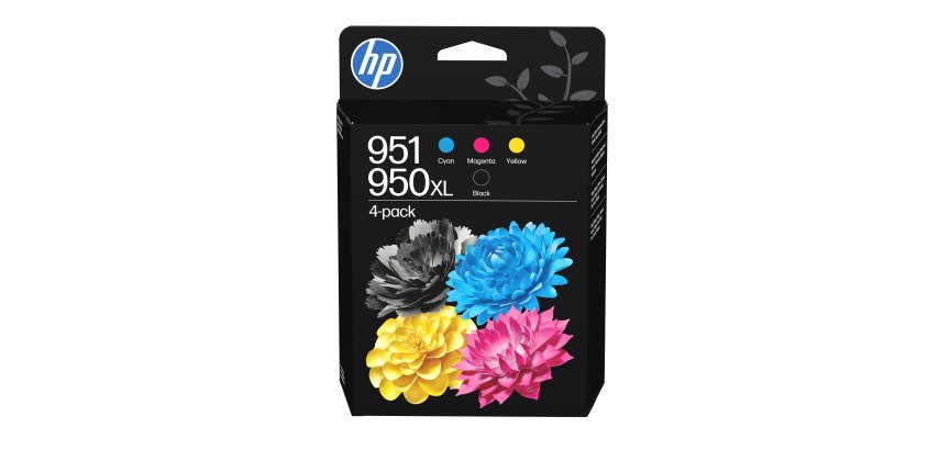 HP cartouche d'encre 950 XL en 951, 700 - 2.300 pages, OEM C3WK1AE, 1 x noir XL et 1 x 3 couleurs