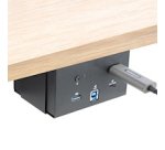 StarTech.com Módulo de Conexión de Portátil para Caja de Conectividad de Mesas de Conferencia - para Grommet Eléctrico
