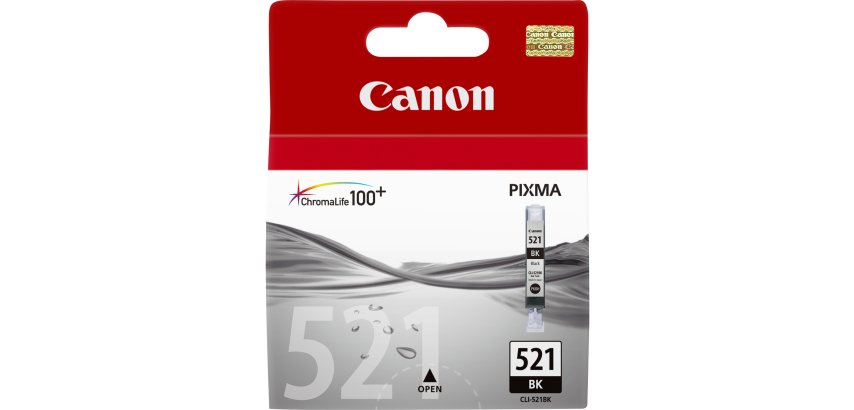 Canon CLI-521BK Black Ink Cartridge