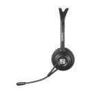 Sandberg 126-43 hoofdtelefoon/headset Draadloos Hoofdband Muziek/Voor elke dag Bluetooth Zwart