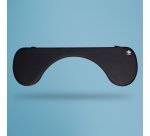 R-Go Tools Accoudoir R-Go, ergonomique, symétrique, avec découpe abdominale, mousse souple, noir.