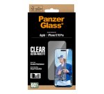 PanzerGlass ® Screen Protector iPhone 17 | iPhone 16 Pro | Ultra-Wide Fit w. EasyAligner Protector de pantalla Apple 1 pieza(s)