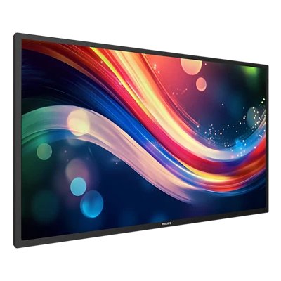 Philips 4050 series 43BDL4050Q/00 pantalla de señalización Pantalla plana para señalización digital 109,2 cm (43") 500 cd / m² 4K Ultra HD Negro Procesador incorporado Android 10