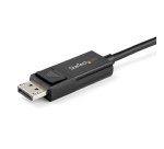 StarTech.com 6.6ft (2m) USB C to DisplayPort 1.4 Cable 8K 60Hz/4K - Bidirectional DP to USB-C or USB-C to DP Reversible Video Adapter Cable -HBR3/HDR/DSC - USB Type C/Thunderbolt Monitor Cable